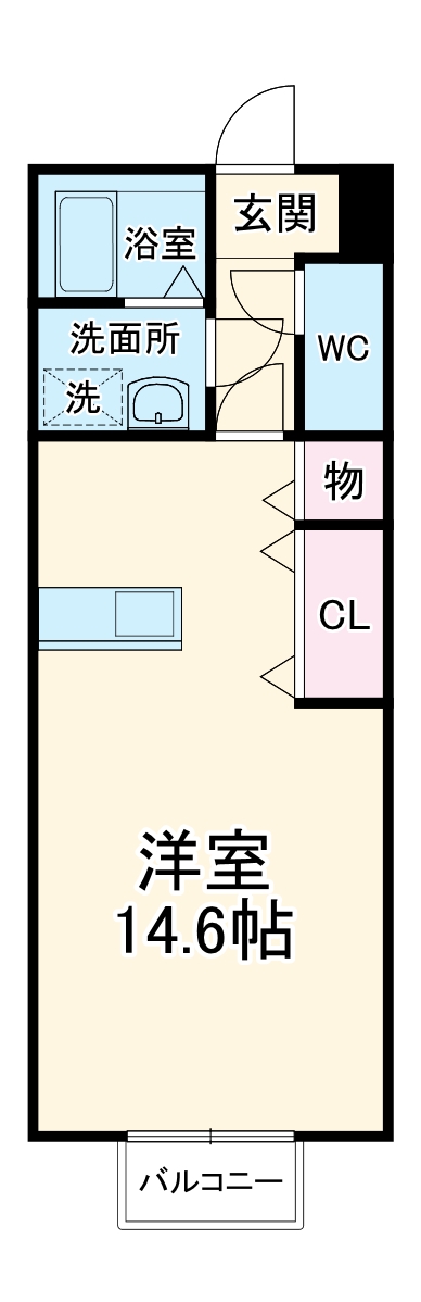 オベルジュ・クレールの間取り