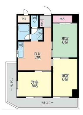 CLLエクセレンス松が枝Ⅰの間取り