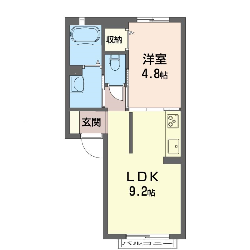 ジャムの間取り