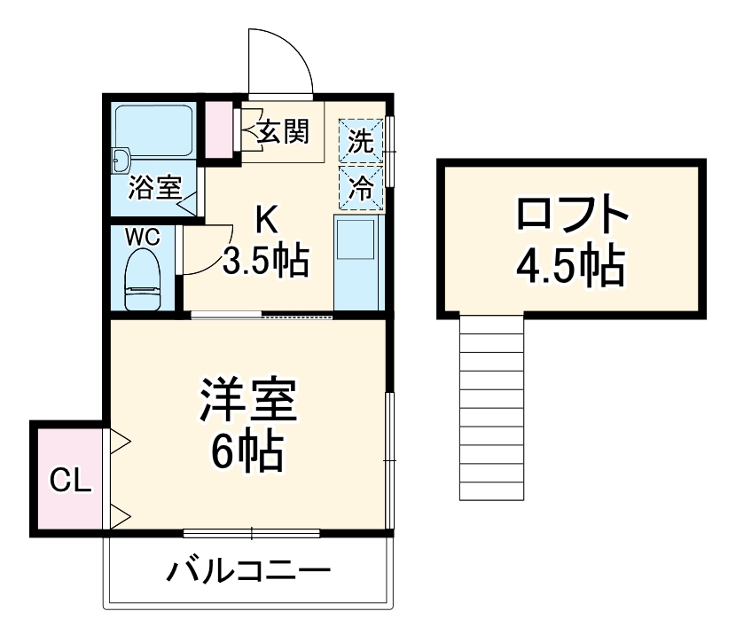 TandNⅡの間取り