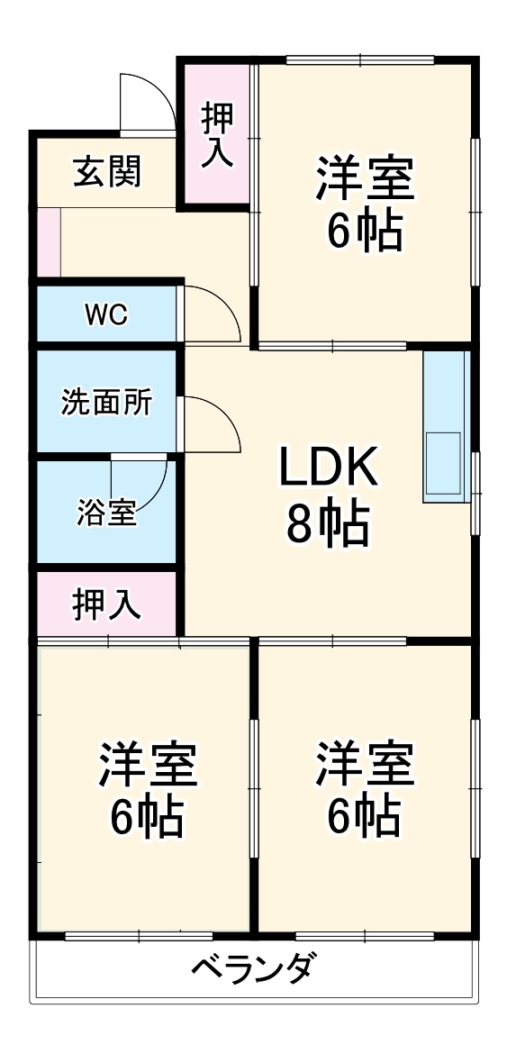 品川第一ビルB棟の間取り