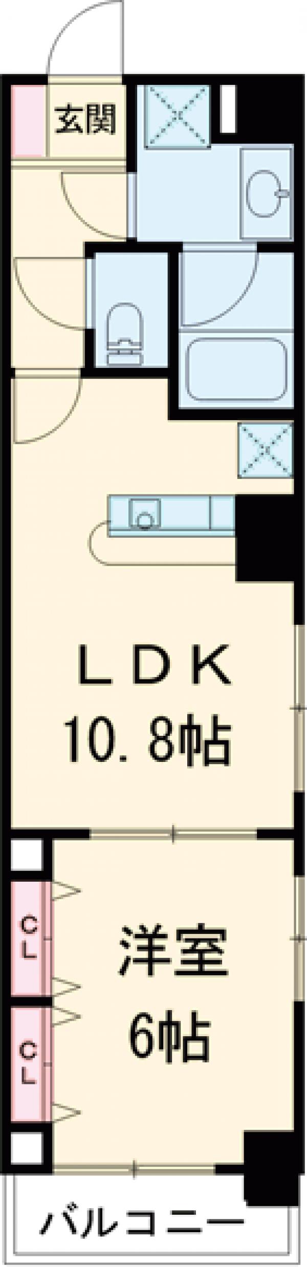 per te八王子の間取り