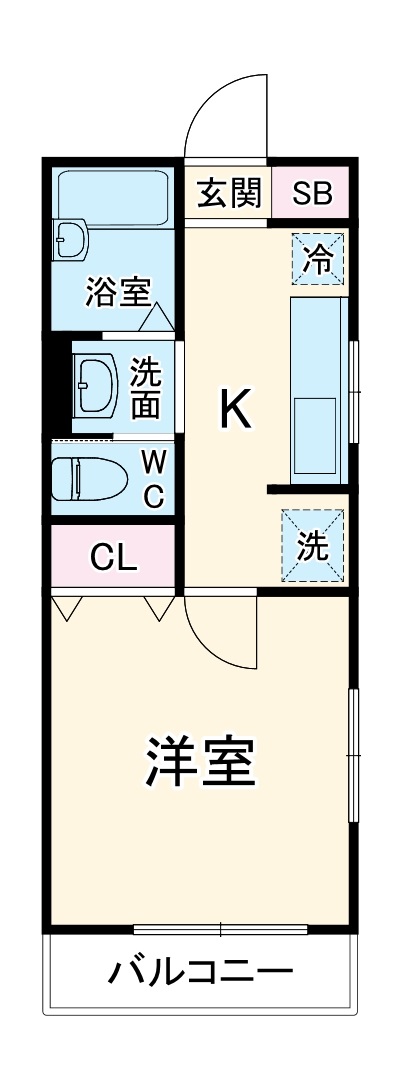 グランビスタ参番館の間取り