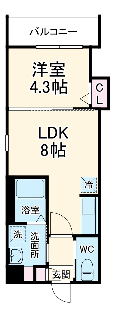 En中村公園の間取り