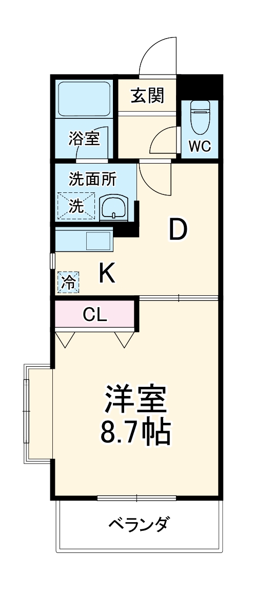 エクセレント瑞穂の間取り