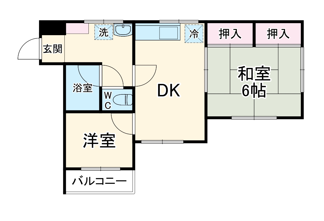 小山ビルの間取り