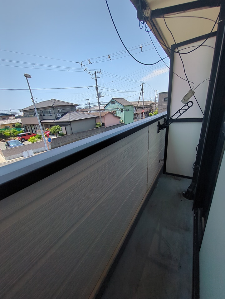 11/18 バルコニー