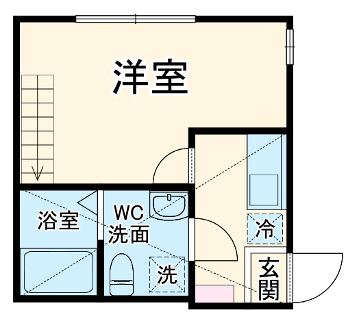 アザーレ・パッシオ橋本・205号室の間取り