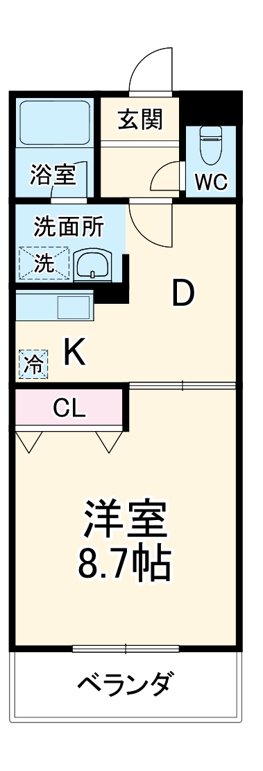 エクセレント瑞穂の間取り
