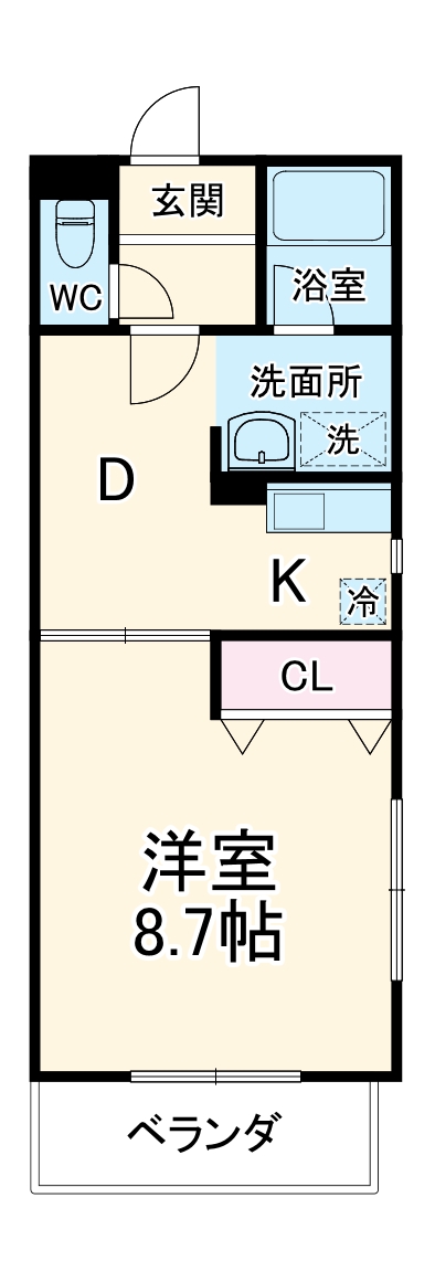 エクセレント瑞穂の間取り