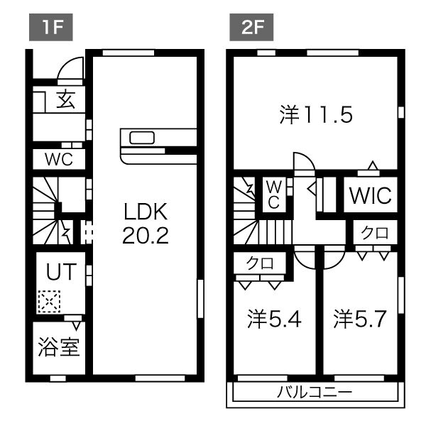 ＧｌｏｒｉａⅡ・101号室の間取り