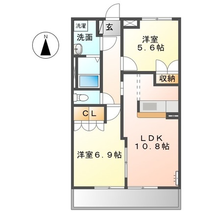 ジュエルの間取り