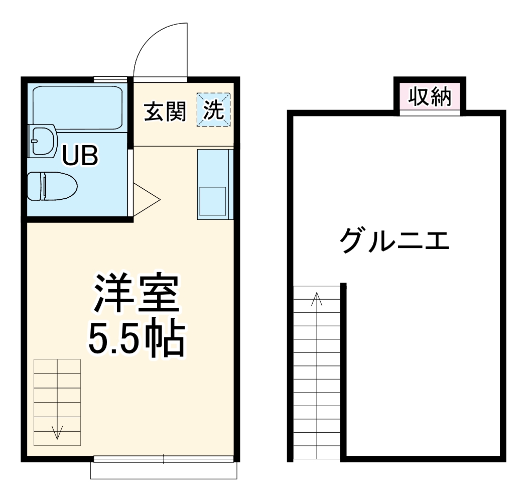 光和ハイム・207号室の間取り