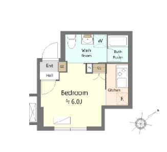 SHOKEN Residence横浜生麦Ⅲの間取り