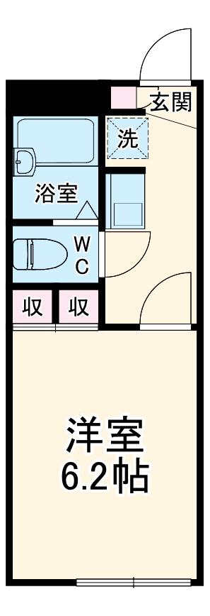 レオパレス華希の館の間取り