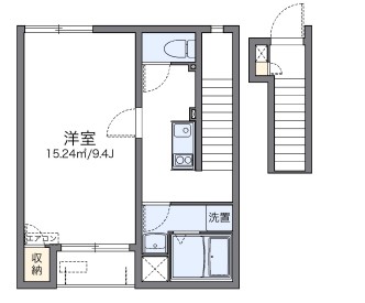 レオネクストYucochinaの間取り
