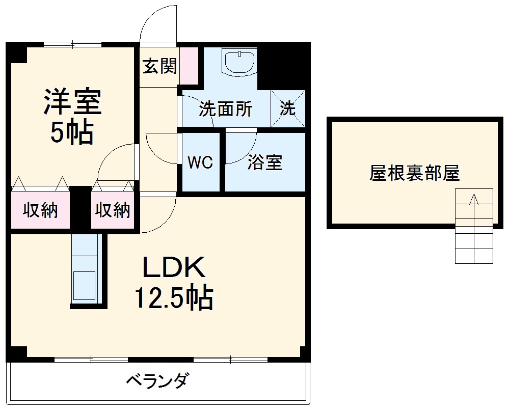コバビレッジDの間取り