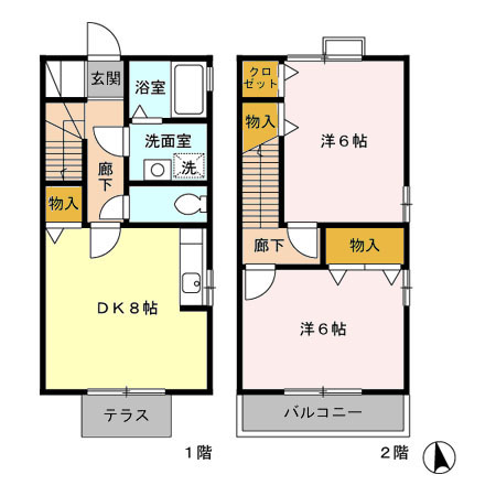 アネックス坂巻の間取り