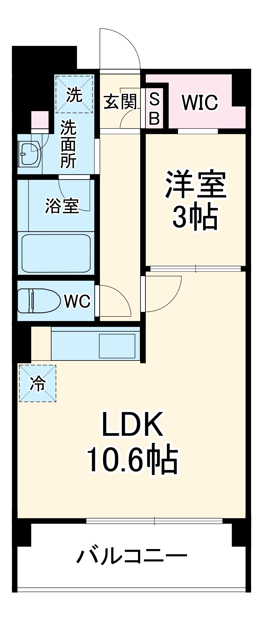 PARKSIDE HILL TOKIWAの間取り