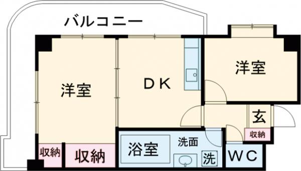 メゾン橘の間取り