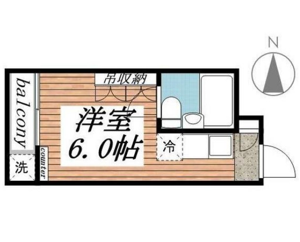 メゾン・ド・マルスの間取り