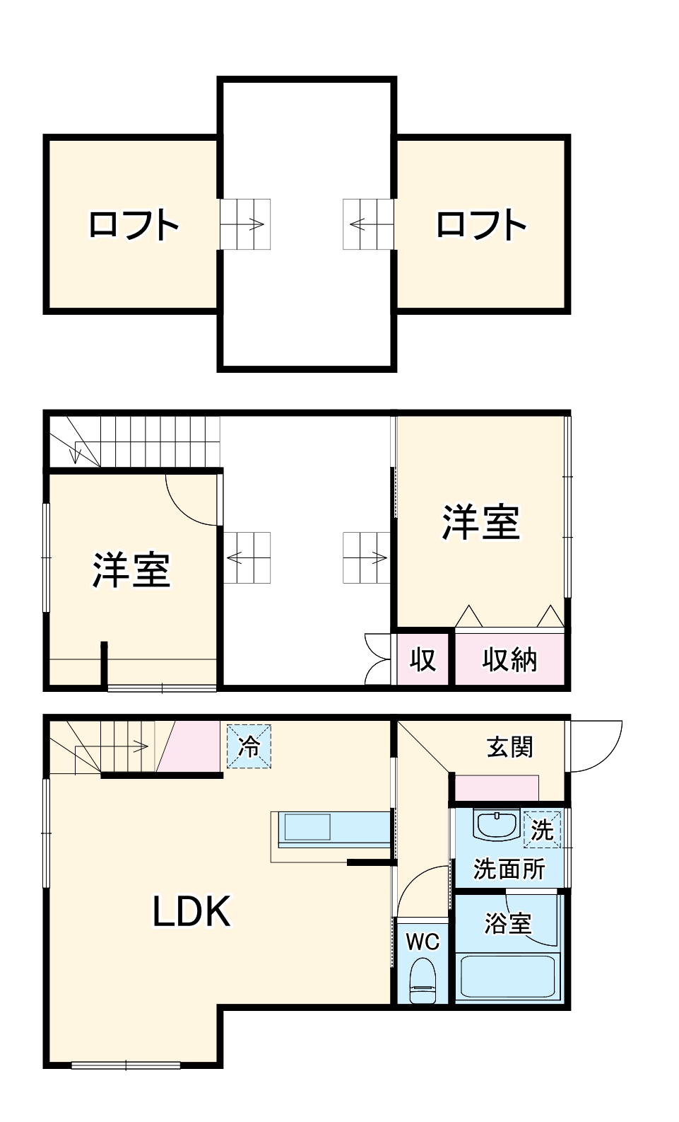 Chill Chill TrainⅡの間取り