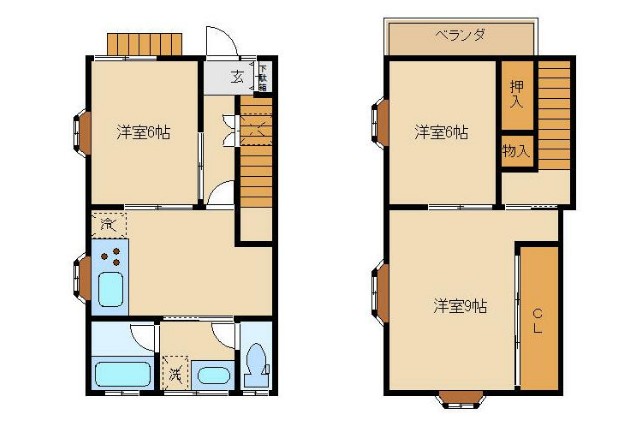 グリーンハイム507の間取り