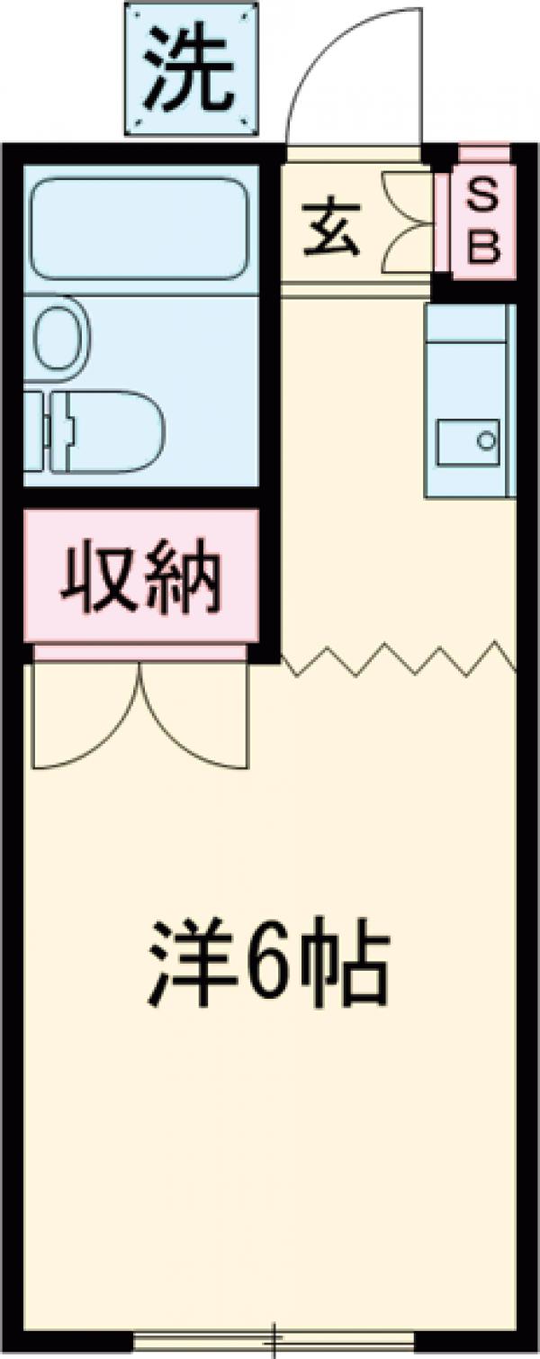 パールハイツの間取り