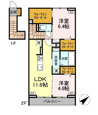 ベルクの間取り