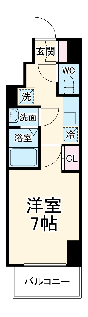 リヴェント森ノ宮の間取り