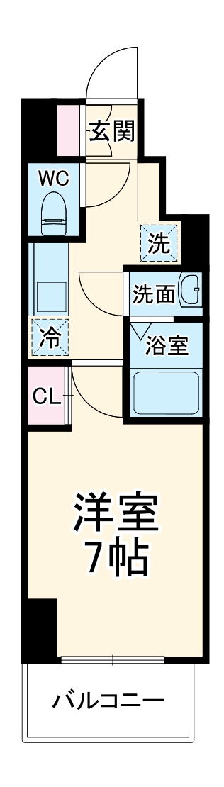 リヴェント森ノ宮の間取り