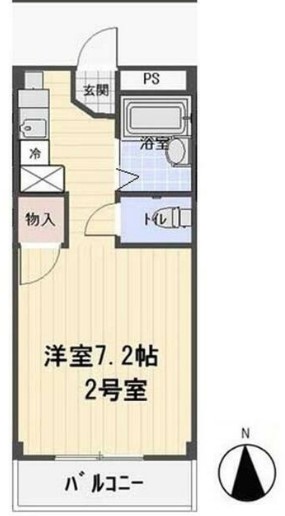 アドニスコートの間取り