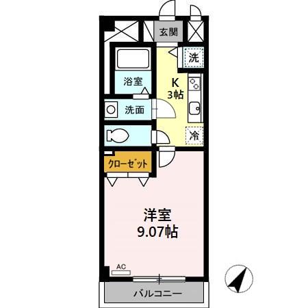 プレストンズ新栄の間取り