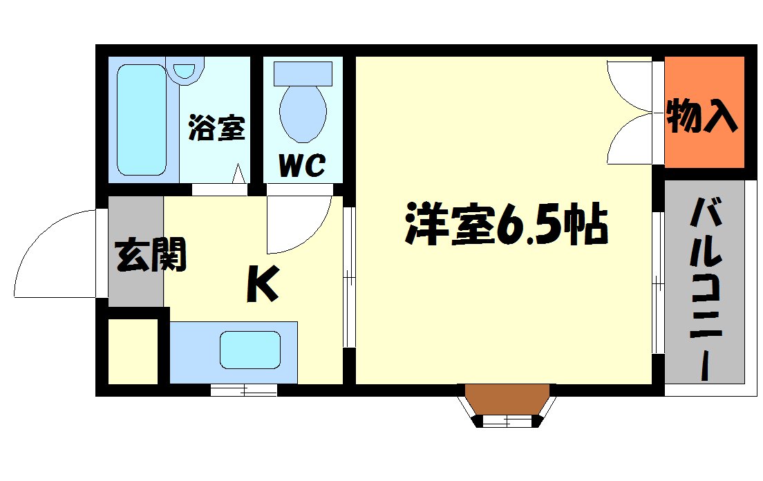 ハイツオークスの間取り