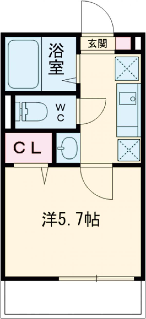 T’sCuore柴又Ⅰの間取り