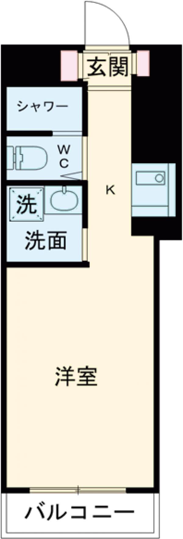 ペガサスマンション経堂の間取り