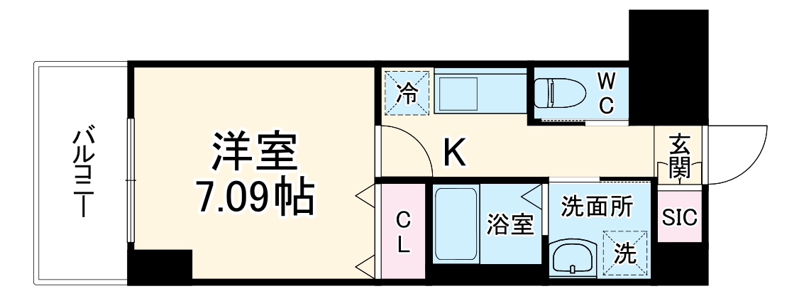 エメルミナ豊中岡町の間取り
