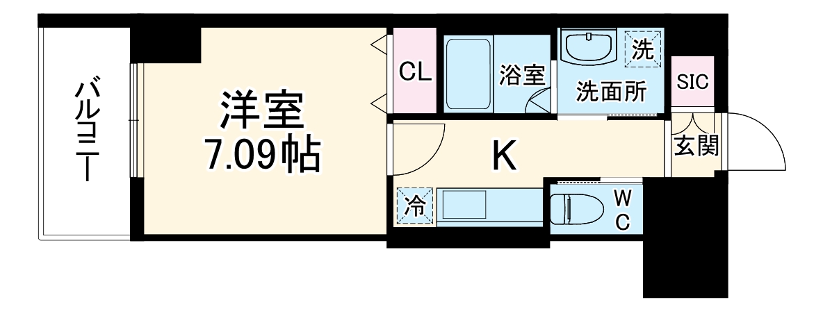 エメルミナ豊中岡町の間取り