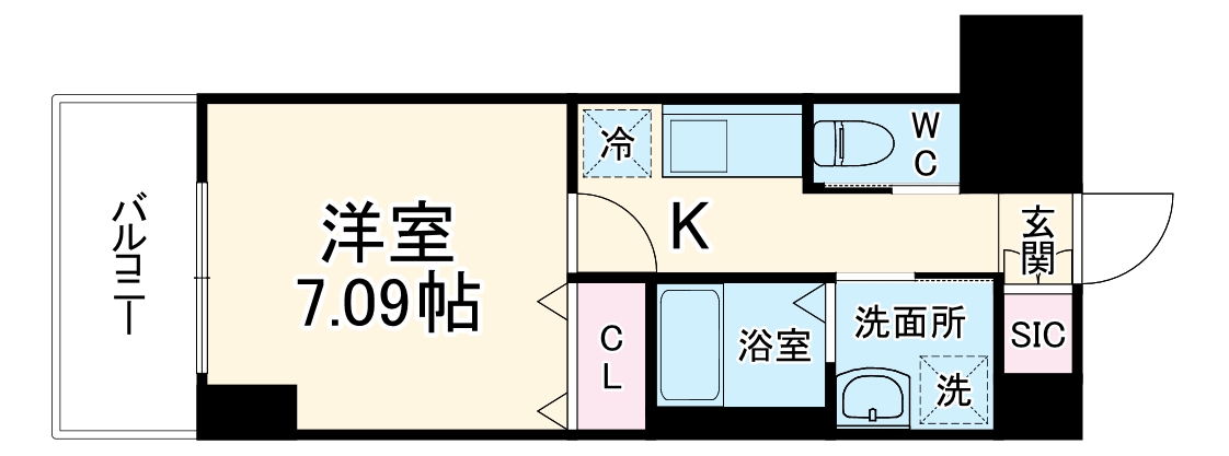 エメルミナ豊中岡町の間取り
