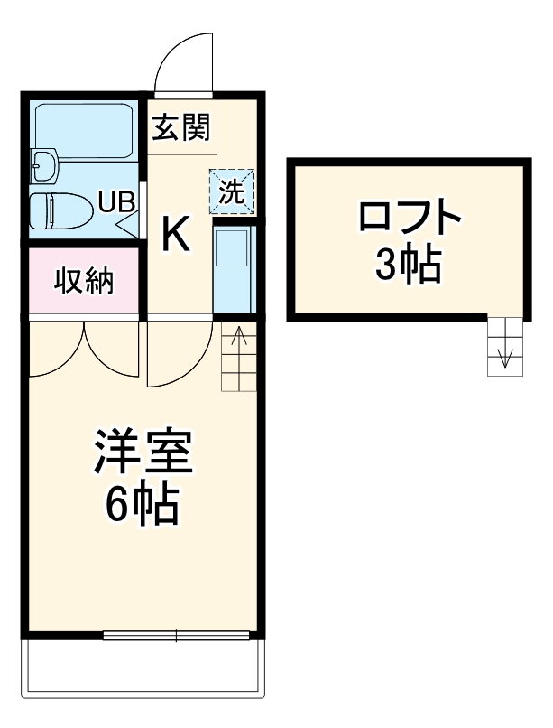 ジョイフルオークラNo.11の間取り