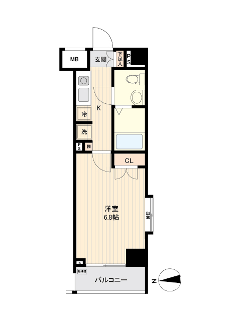 オーキッドレジデンス大泉学園の間取り
