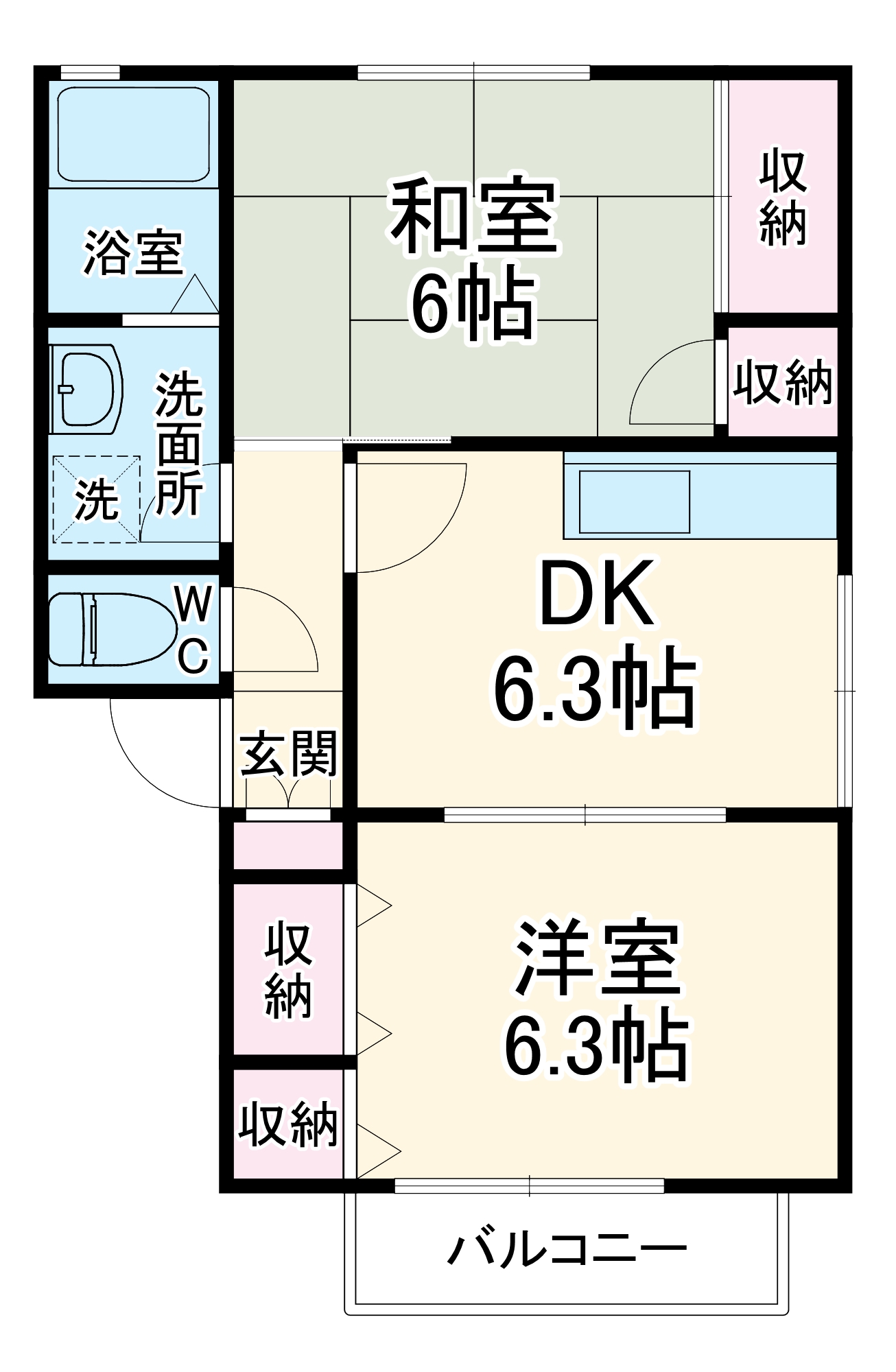 センチュリーBの間取り