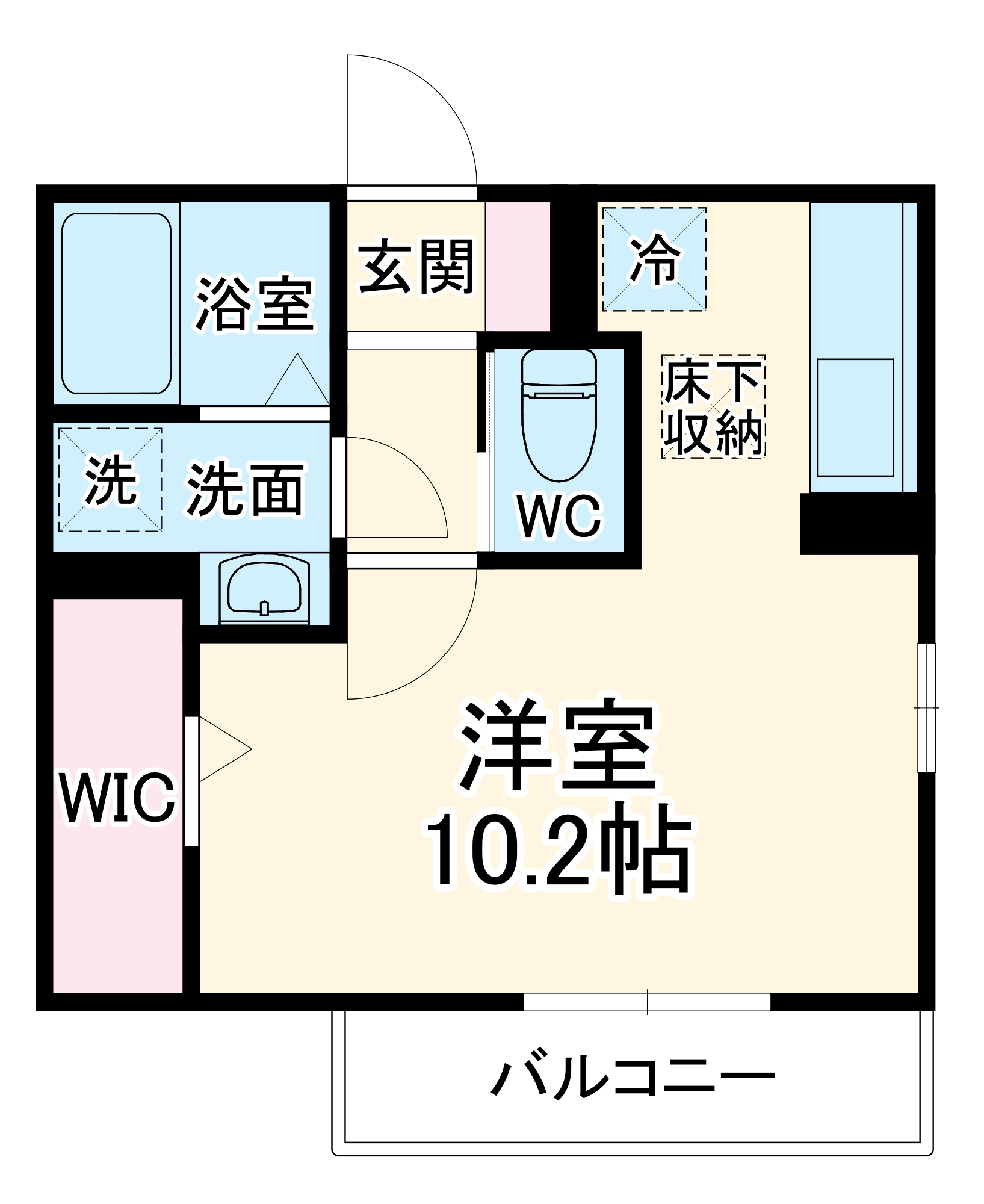 ナナラの間取り