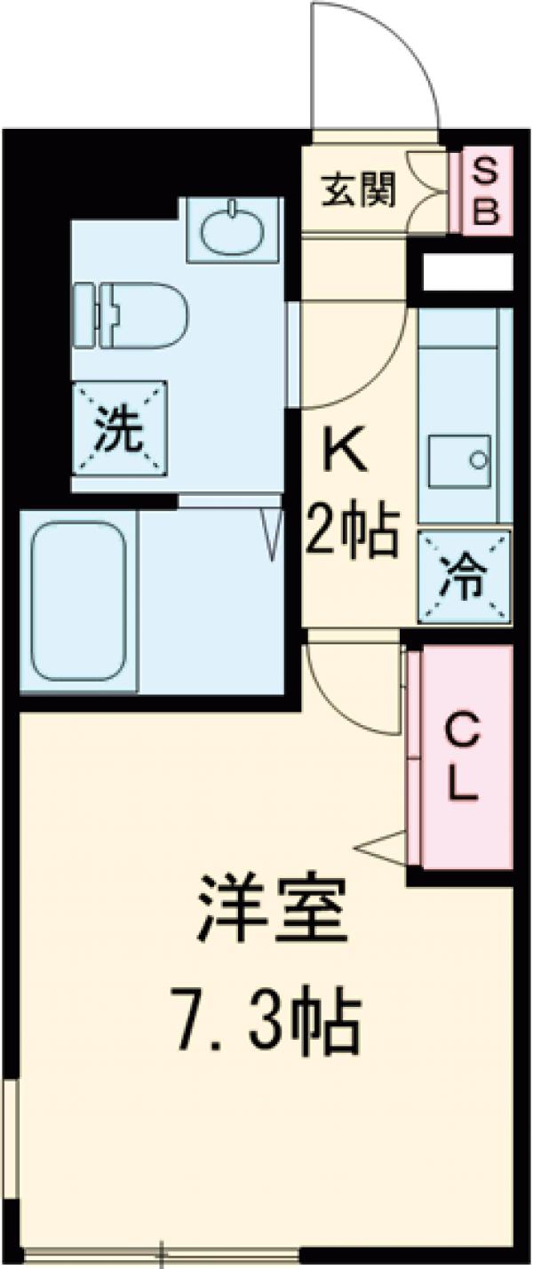 NOZOMIO premier三軒茶屋の間取り