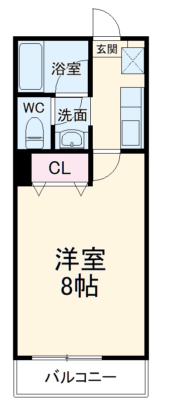 オリエンタルコート高根台の間取り