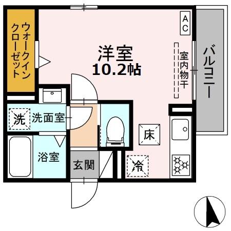 ナナラの間取り