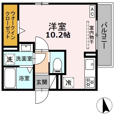 ナナラの間取り