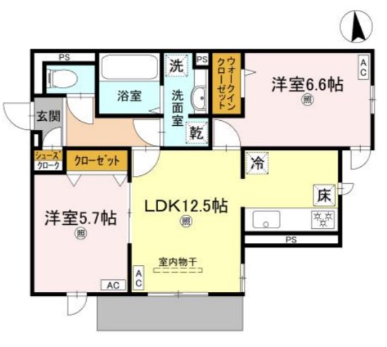 D-residence五月丘の間取り