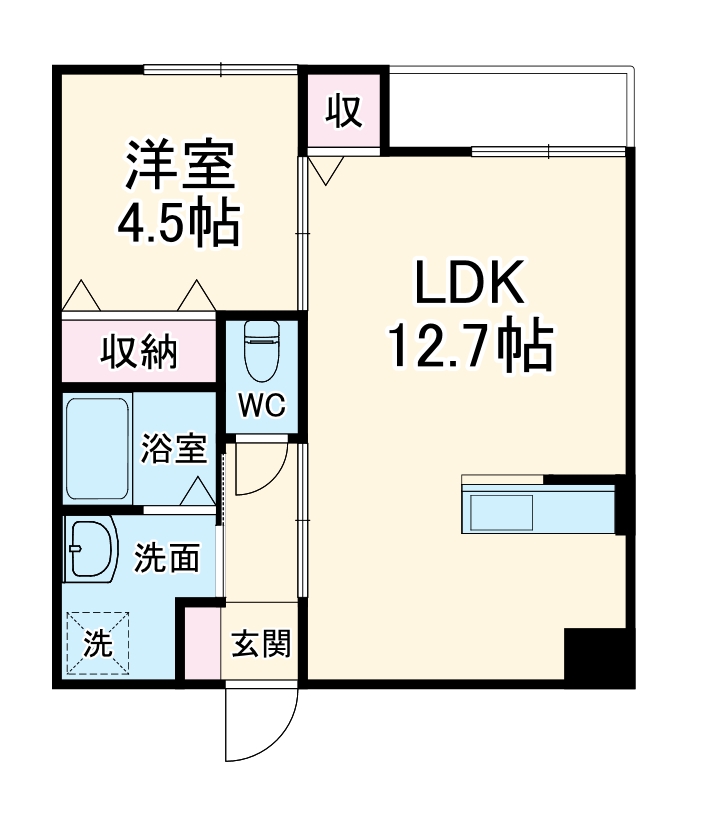 SONORA 滝不動の間取り