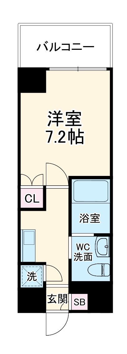グラン・アベニュー藤沢の間取り